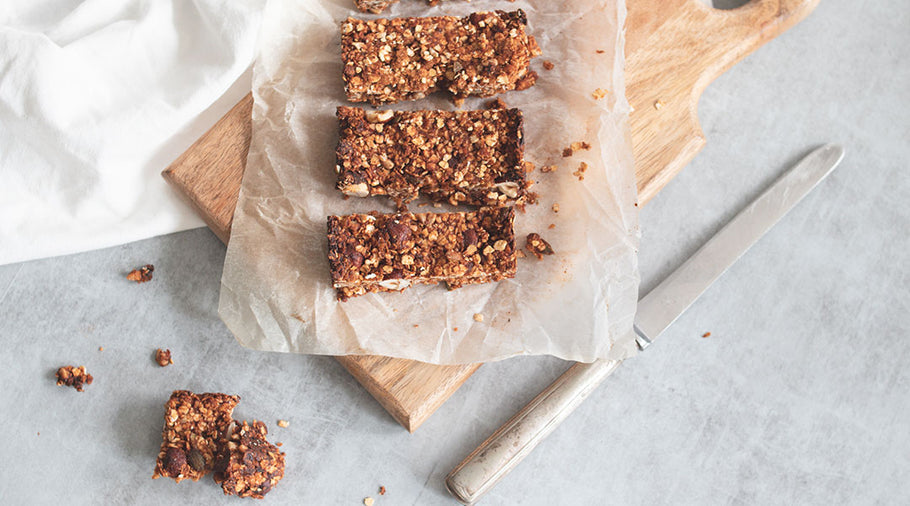 Perfect Peanut Butter Oatmeal Protein Bars