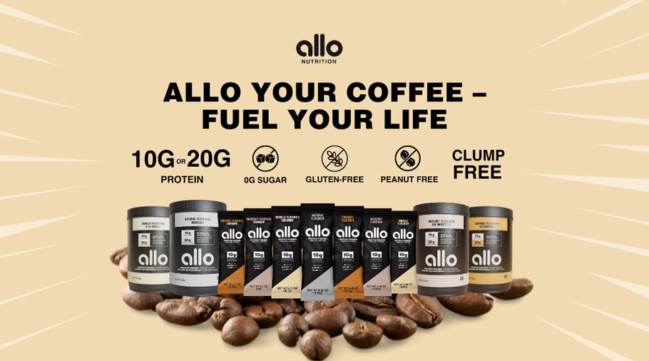 Allo’s Hydrolyzed Protein For Hot Coffee