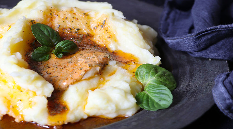 Protein Packed Garlic Mashed Potatoes Recipe