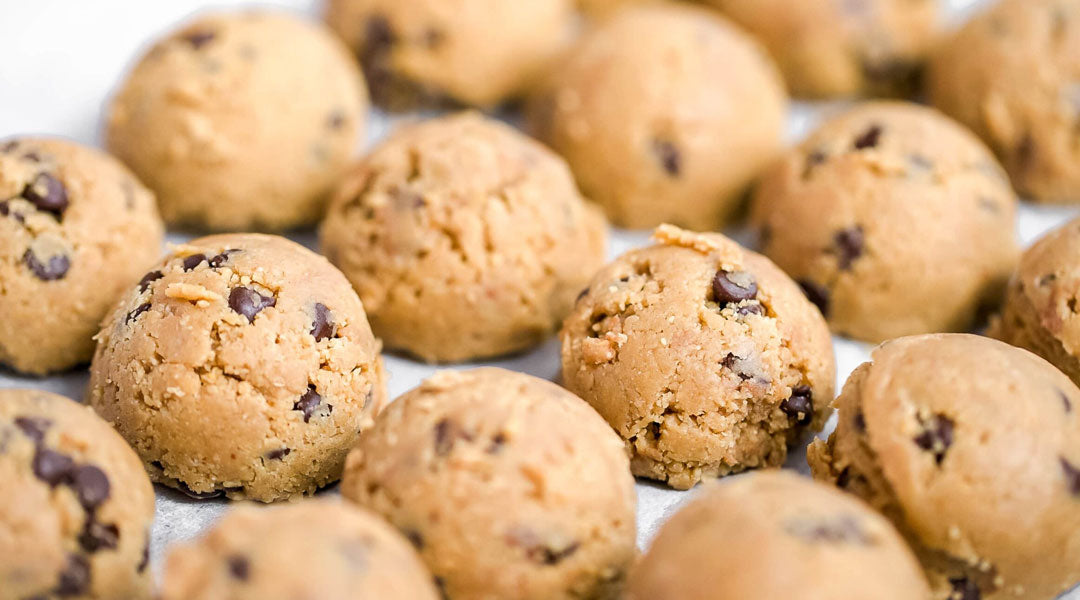 Chocolate Chip Cookie Dough Protein Balls Recipe